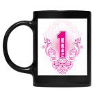 Кружка цветная UV-DTF