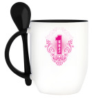 Кружка с ложкой