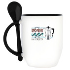 Кружка с ложкой