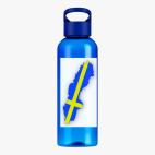 Прозрачная спортивная бутылка