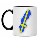 Кружка двухцветная