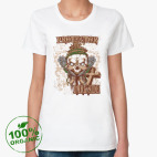 Женская футболка органик