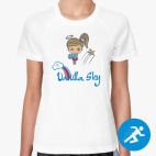 Женская спортивная футболка