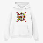 Толстовка худи оверсайз