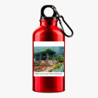 Металлическая бутылка 400 мл UV-DTF