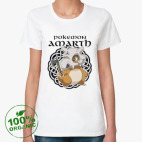 Женская футболка органик