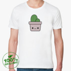 Мужская футболка органик