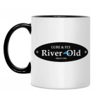 Кружка двухцветная