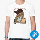 Мужская спортивная футболка