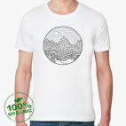 Мужская футболка органик