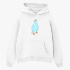 Толстовка худи оверсайз