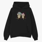 Толстовка худи оверсайз