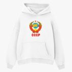 Толстовка худи оверсайз