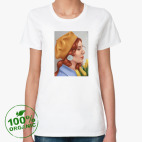 Женская футболка органик