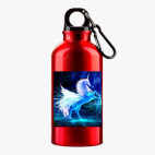 Металлическая бутылка 400 мл UV-DTF