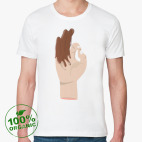 Мужская футболка органик