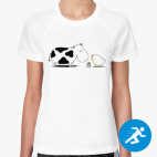 Женская спортивная футболка