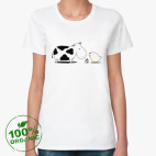 Женская футболка органик