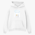 Толстовка худи оверсайз