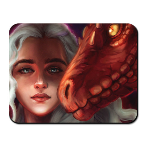 Коврик для мыши с принтом Дейенерис