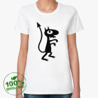 Женская футболка органик