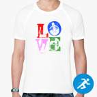 Мужская спортивная футболка