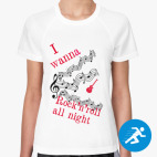 Женская спортивная футболка