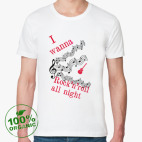 Мужская футболка органик