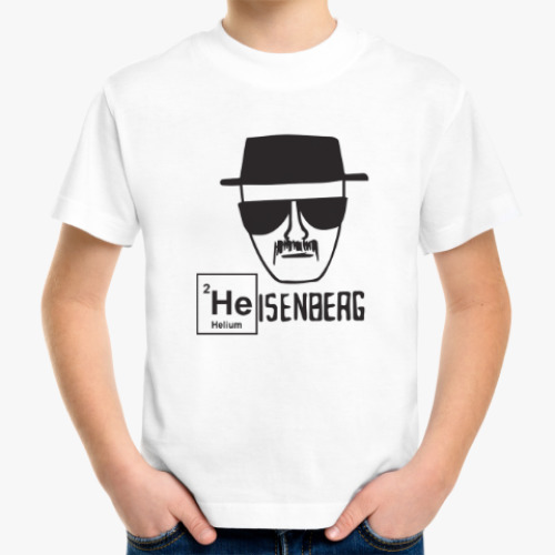 Детская футболка с принтом Heisenberg