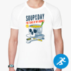 Мужская спортивная футболка