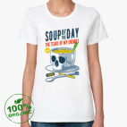 Женская футболка органик