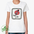 Женская футболка органик