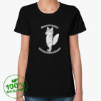 Женская футболка органик