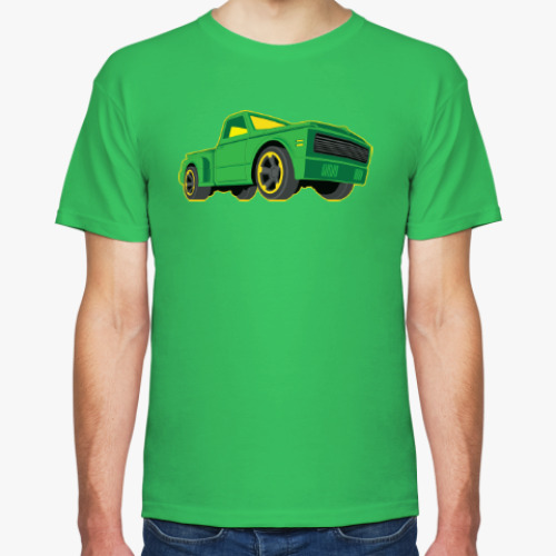 Футболка с принтом Пикапка мужская