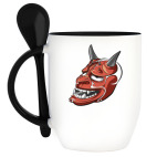 Кружка с ложкой