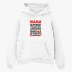 Толстовка худи оверсайз