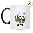 Кружка-хамелеон WWF. Панда. Природа