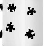 Черный пазл