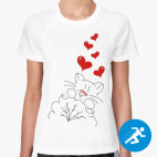 Женская спортивная футболка