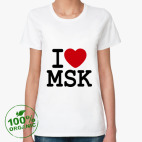 Женская футболка органик