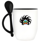 Кружка с ложкой