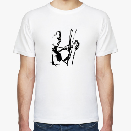 Футболка с принтом Капоэйра