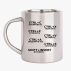 Кружка металлическая