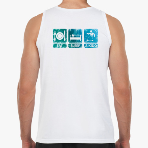 Майка с принтом Айкидо!