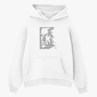 Толстовка худи оверсайз