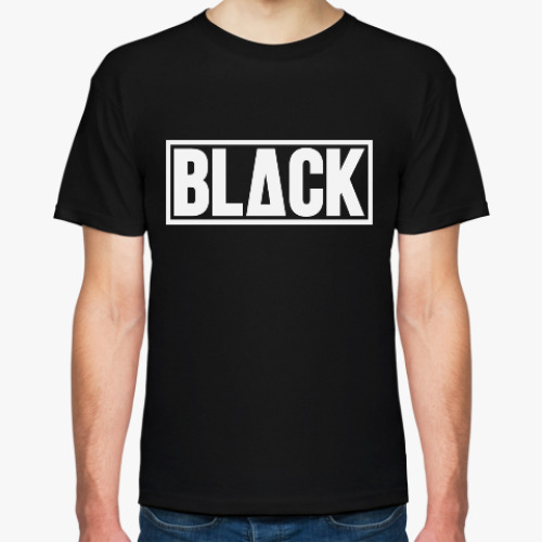 Футболка с принтом Black Rap