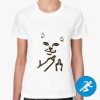 Женская спортивная футболка