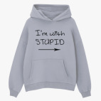 Толстовка худи оверсайз