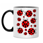 Кружка двухцветная