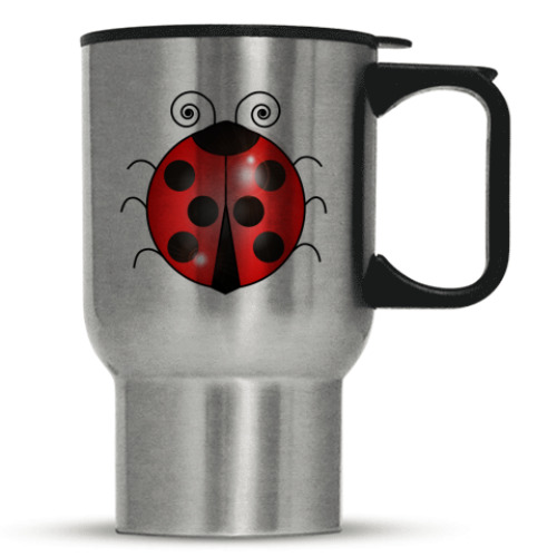 Кружка-термос с принтом Лето